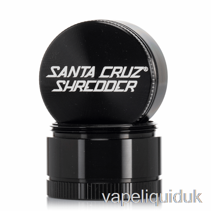 Santa Cruz Shredder 1.6inch Small 3-Piece Grinder Black (40mm) Vape Liquid